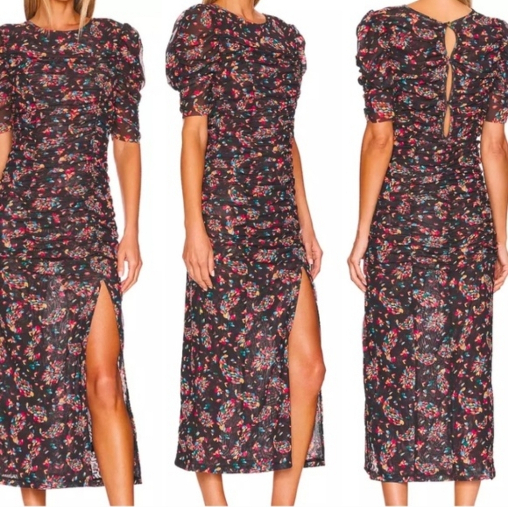 Free People☆ Briella Midi in Twilight Combo